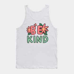 Be Kind flowers Tank Top